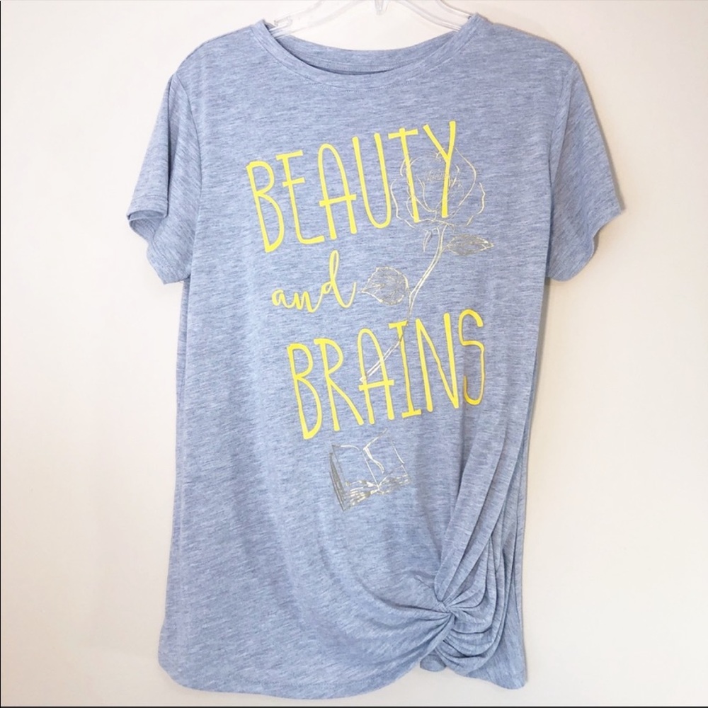 Disney Beauty And Brains Shirt